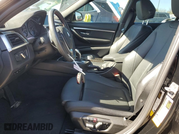 2017 BMW 3 Series 330i with VIN WBA8B9G54HNU50247, listed as a Copart auction lot 46469575 with 106,279 mi miles and Salvage Title. Bid and sale history available at carsss.com. Image 7.