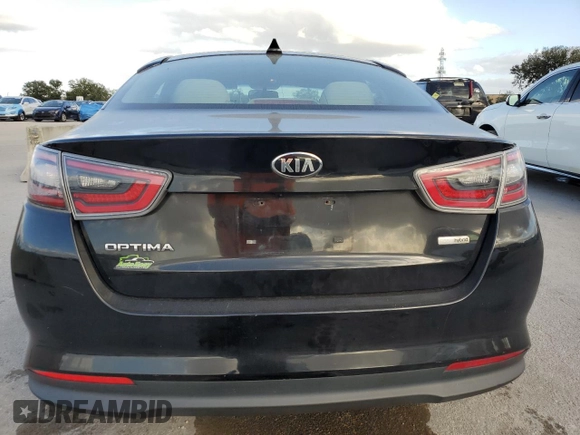 2015 Kia Optima Hybrid with VIN KNAGM4AD2F5082740, listed as a Copart auction lot 80694344 with 132,211 mi miles and Clean Title. Bid and sale history available at carsss.com. Image 6.