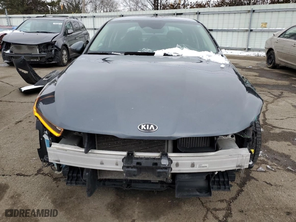 2021 Kia K5 LXS with VIN 5XXG14J2XMG044997, listed as a Copart auction lot 43596035 with 93,381 mi miles and Salvage Title. Bid and sale history available at carsss.com. Image 5.