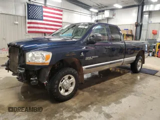2006 Dodge 3500 SLT z VIN 3D7LX38C06G242855, wystawiony jako Copart lot #50630325 z przebiegiem 208 246 mil mil oraz Czysty tytuł • Clean title. Historia ofert i sprzedaży dostępna na DreamBid. Obrazek 1.