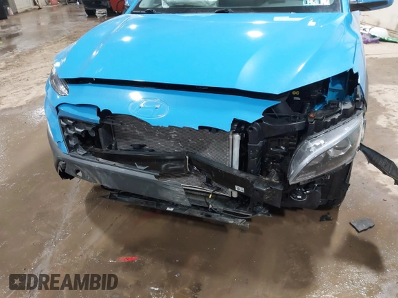 2022 Hyundai Kona SE with VIN KM8K2CAB5NU773515, listed as a IAAI auction lot 41360362 with 14,709 mi miles. Bid and sale history available at carsss.com. Image 6.