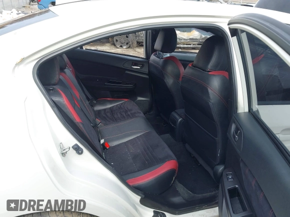 2016 Subaru WRX STI with VIN JF1VA2V63G9818135, listed as a IAAI auction lot 41465148 with 52,000 mi miles and . Bid and sale history available at DreamBid. Image 8.