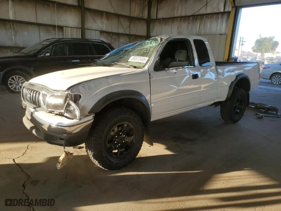 2001 Toyota Tacoma PreRunner with VIN 5TESN92N51Z867600, listed as a Copart auction lot 89372455 with NaN miles and Salvage Title. Bid and sale history available at carsss.com. Image 1.