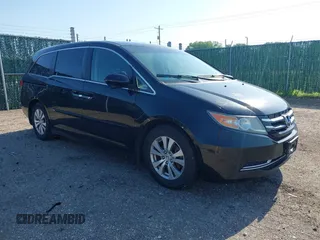 2014 Honda Odyssey EX with VIN 5FNRL5H47EB066704, listed as a IAAI auction lot 42217603 with 197,320 mi miles and . Bid and sale history available at carsss.com. Image 1.