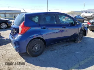 2017 Nissan Note SV with VIN 3N1CE2CP9HL365989, listed as a Copart auction lot 50433005 with Not Provided miles and Salvage Title. Bid and sale history available at DreamBid. Image 3.
