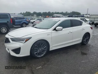 2021 Acura ILX Premium with VIN 19UDE2F81MA005141, listed as a Copart auction lot 63010775 with 53,948 mi miles and Salvage title. Bid and sale history available at DreamBid. Image 1.