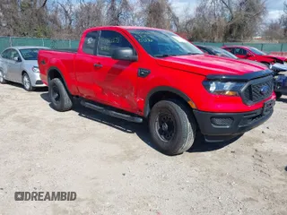 2020 Ford Ranger XL with VIN 1FTER1EH7LLA78990, listed as a IAAI auction lot 41868673 with 27,954 mi miles. Bid and sale history available at carsss.com. Image 1.