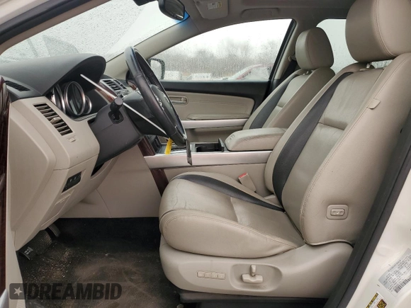 2009 Mazda CX-9 Grand Touring with VIN JM3TB38A590174074, listed as a Copart auction lot 49623355 with 123,531 mi miles and Salvage Title. Bid and sale history available at carsss.com. Image 7.