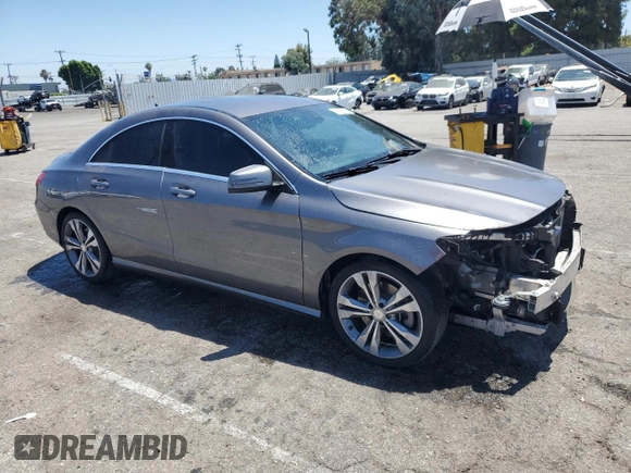 2016 Mercedes-Benz CLA 250 with VIN WDDSJ4GB4GN367717, listed as a Copart auction lot 61898733 with 32,405 mi miles and . Bid and sale history available at DreamBid. Image 4.