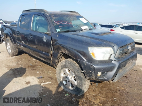 2013 Toyota Tacoma with VIN 3TMMU4FN6DM053207, listed as a IAAI auction lot 41527261 with 205,464 mi miles. Bid and sale history available at carsss.com. Image 1.