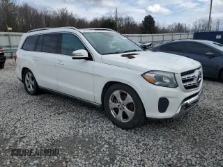 2017 Mercedes-Benz GLS with VIN 4JGDF6EE9HA783201, listed as a Copart auction lot 42425195 with 122,863 mi miles and Salvage Title. Bid and sale history available at carsss.com. Image 4.