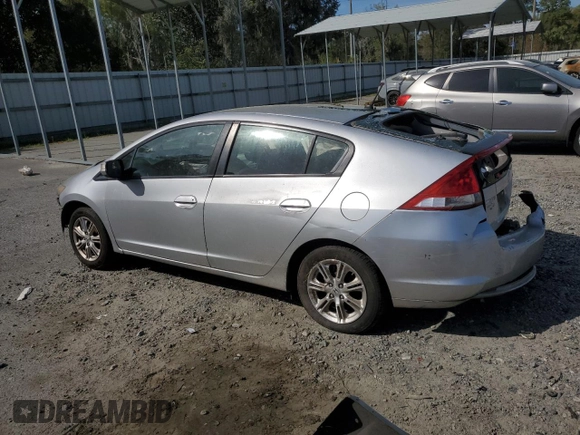 2011 Honda Insight EX with VIN JHMZE2H72BS008077, listed as a Copart auction lot 50607335 with 263,077 mi miles and Salvage Title. Bid and sale history available at DreamBid. Image 2.