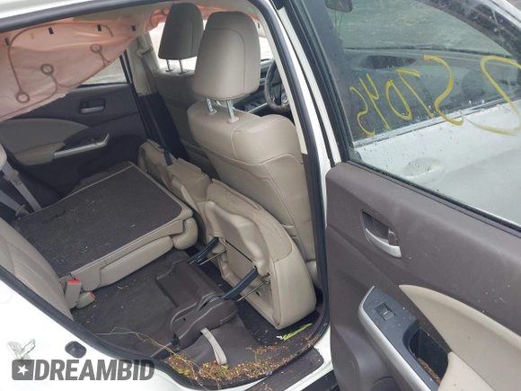 2012 Honda CR-V EX-L with VIN 5J6RM4H77CL077658, listed as a IAAI auction lot 42257045 with Not provided miles and . Bid and sale history available at DreamBid. Image 8.