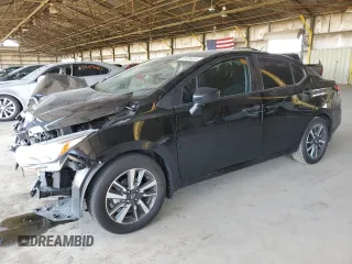 2024 Nissan Versa S with VIN 3N1CN8DV0RL926775, listed as a Copart auction lot 55480485 with 2,819 mi miles and Salvage title. Bid and sale history available at DreamBid. Image 1.