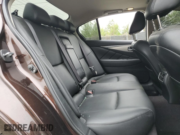2020 Infiniti Q50 Luxe z VIN JN1EV7AR6LM251313, wystawiony jako Copart lot #51211545 z przebiegiem 43 335 mil mil oraz Szkoda całkowita • Salvage title. Historia ofert i sprzedaży dostępna na DreamBid. Obrazek 10.