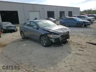 2017 Hyundai Elantra SE with VIN KMHD84LF4HU182965, listed as a Copart auction lot 46004235 with 84,058 mi miles and Salvage Title. Bid and sale history available at carsss.com. Image 11.