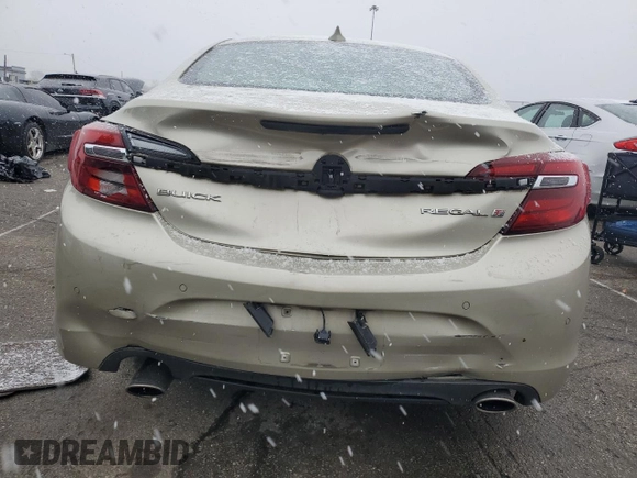 2015 Buick Regal Premium II with VIN 2G4GR5GX0F9209818, listed as a Copart auction lot 81962874 with 96,403 mi miles and Salvage Title. Bid and sale history available at carsss.com. Image 6.