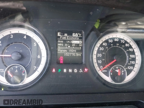 2017 Ram 1500 Express with VIN 1C6RR7FTXHS689639, listed as a IAAI auction lot 41687001 with 152,776 mi miles. Bid and sale history available at carsss.com. Image 15.