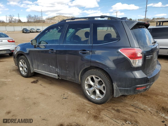 2018 Subaru Forester Touring with VIN JF2SJAWC0JH505070, listed as a Copart auction lot 46833265 with 73,820 mi miles and Salvage Title. Bid and sale history available at carsss.com. Image 2.