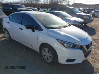 2020 Nissan Versa S with VIN 3N1CN8DV0LL806403, listed as a IAAI auction lot 41678907 with 73,427 mi miles. Bid and sale history available at carsss.com. Image 1.
