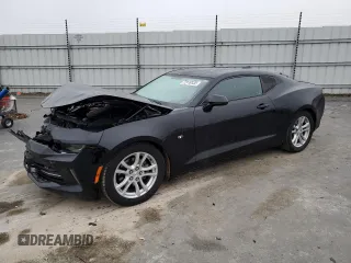 2018 Chevrolet Camaro 1LT with VIN 1G1FB1RS6J0185714, listed as a Copart auction lot 72110132 with 74,647 mi miles. Bid and sale history available at carsss.com. Image 1.