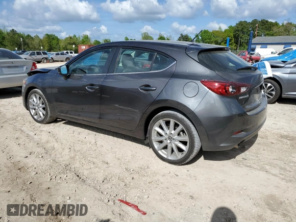 2017 Mazda 3 Touring with VIN 3MZBN1L77HM117864, listed as a Copart auction lot 51895385 with 63,076 mi miles and Salvage Title. Bid and sale history available at carsss.com. Image 2.