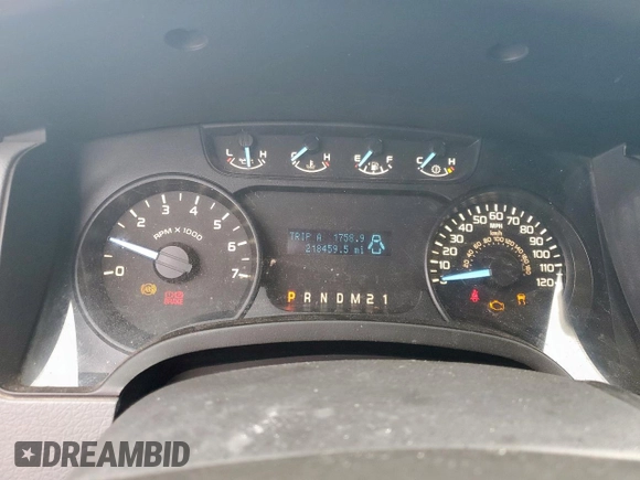 2012 Ford F-150 XL with VIN 1FTFX1ET2CFD02180, listed as a Copart auction lot 61810405 with 218,459 mi miles and Clean title. Bid and sale history available at DreamBid. Image 11.