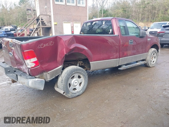 2005 Ford F-150 XL with VIN 1FTRF14W55NA02640, listed as a IAAI auction lot 42188475 with 188,506 mi miles and . Bid and sale history available at DreamBid. Image 4.