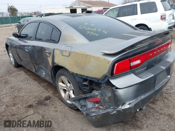 2011 Dodge Charger Rallye with VIN 2B3CL3CG0BH508967, listed as a IAAI auction lot 41852418 with Not Provided miles and . Bid and sale history available at carsss.com. Image 3.