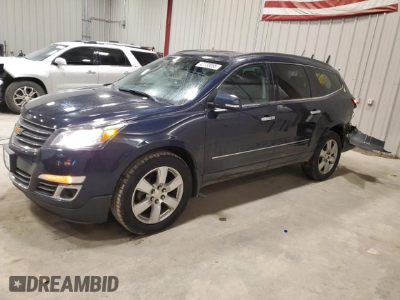2016 Chevrolet Traverse LTZ with VIN 1GNKVJKD6GJ218682, listed as a Copart auction lot 42733095 with 156,656 mi miles and Non Repairable. Bid and sale history available at DreamBid. Image 1.
