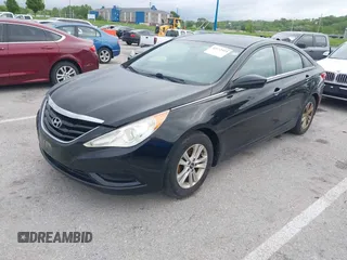 2011 Hyundai Sonata GLS with VIN 5NPEB4AC1BH232564, listed as a IAAI auction lot 42172923 with 162,851 mi miles and . Bid and sale history available at carsss.com. Image 2.