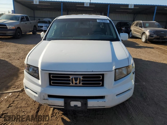 2006 Honda Ridgeline RTL with VIN 2HJYK16586H529315, listed as a Copart auction lot 75288364 with 161,944 mi miles and Salvage Title. Bid and sale history available at carsss.com. Image 5.