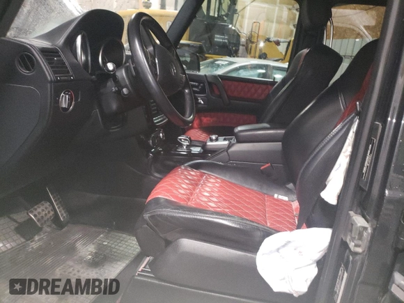 2016 Mercedes-Benz G-Class AMG G 63 with VIN WDCYC7DF3GX246022, listed as a Copart auction lot 83347694 with 0 mi miles and Salvage Title. Bid and sale history available at carsss.com. Image 7.