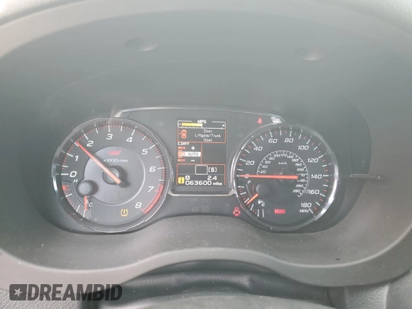 2019 Subaru WRX STI with VIN JF1VA2S67K9804154, listed as a Copart auction lot 49916795 with 63,600 mi miles and Clean Title. Bid and sale history available at carsss.com. Image 9.