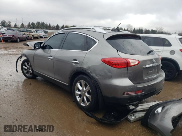 2008 Infiniti EX Journey with VIN JNKAJ09F48M359699, listed as a Copart auction lot 85036494 with 129,040 mi miles and Salvage Title. Bid and sale history available at DreamBid. Image 2.