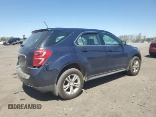 2016 Chevrolet Equinox LS with VIN 2GNFLEEK5G6312574, listed as a Copart auction lot 53605635 with 185,174 mi miles and Salvage Title. Bid and sale history available at DreamBid. Image 3.