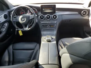 2018 Mercedes-Benz C with VIN 55SWF4JB0JU263980, listed as a Copart auction lot 50843375 with 92,395 mi miles and Salvage Title. Bid and sale history available at carsss.com. Image 8.