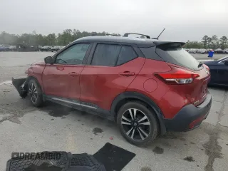 2019 Nissan Kicks SR with VIN 3N1CP5CU8KL482701, listed as a Copart auction lot 51110105 with 93,263 mi miles and Salvage Title. Bid and sale history available at carsss.com. Image 2.