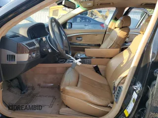 2008 BMW 7 Series 750i with VIN WBAHL83548DT14316, listed as a Copart auction lot 63606925 with 164,543 mi miles and Clean title. Bid and sale history available at DreamBid. Image 7.