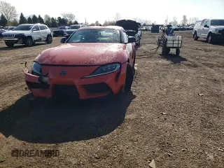 2024 Toyota Supra 3.0 with VIN WZ1DB0G07RW062721, listed as a Copart auction lot 54124865 with 2,445 mi miles and Salvage title. Bid and sale history available at DreamBid. Image 13.