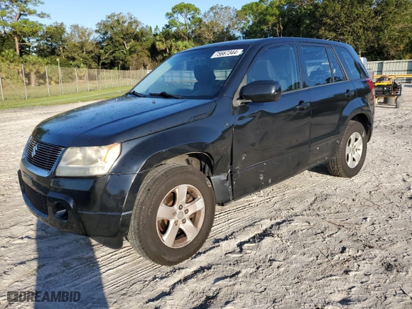 2007 Suzuki Grand Vitara with VIN JS3TE941674200553, listed as a Copart auction lot 75667344 with 177,312 mi miles and Salvage Title. Bid and sale history available at carsss.com. Image 1.