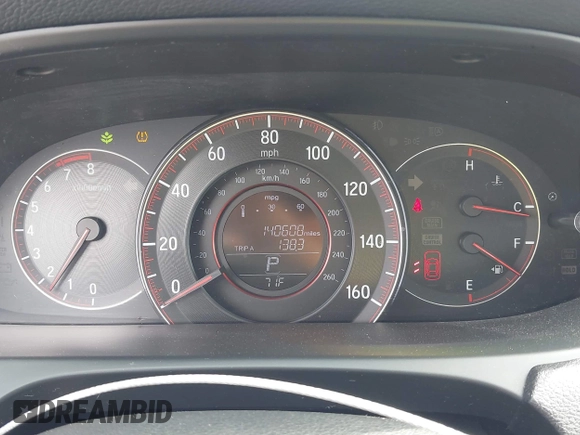 2016 Honda Accord Sport with VIN 1HGCR2F56GA129934, listed as a IAAI auction lot 41935822 with 140,608 mi miles and . Bid and sale history available at DreamBid. Image 7.