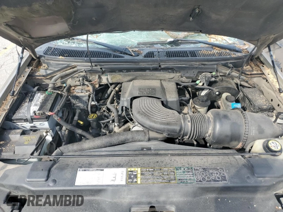 2002 Ford F-150 XL with VIN 1FTRX17L02KC02580, listed as a Copart auction lot 60859595 with 175,892 mi miles and Salvage title. Bid and sale history available at DreamBid. Image 11.