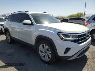 2022 Volkswagen Atlas SE z VIN 1V2WR2CAXNC541044, wystawiony jako Copart lot #54201345 z przebiegiem 65 386 mil mil oraz Szkoda całkowita • Salvage title. Historia ofert i sprzedaży dostępna na DreamBid. Obrazek 4.