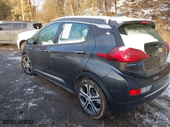 2021 Chevrolet Bolt EV Premier with VIN 1G1FZ6S09M4113694, listed as a IAAI auction lot 41378289 with 40,979 mi miles. Bid and sale history available at carsss.com. Image 3.