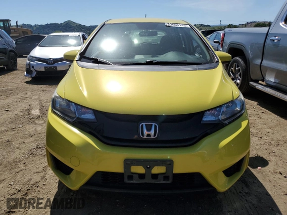 2016 Honda Fit LX with VIN JHMGK5H50GX026619, listed as a Copart auction lot 53699145 with 60,041 mi miles and Salvage Title. Bid and sale history available at carsss.com. Image 5.