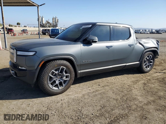 2024 Rivian R1T Adventure with VIN 7FCTGBAA1RN032543, listed as a Copart auction lot 69800484 with Not Provided miles and Salvage Title. Bid and sale history available at carsss.com. Image 1.