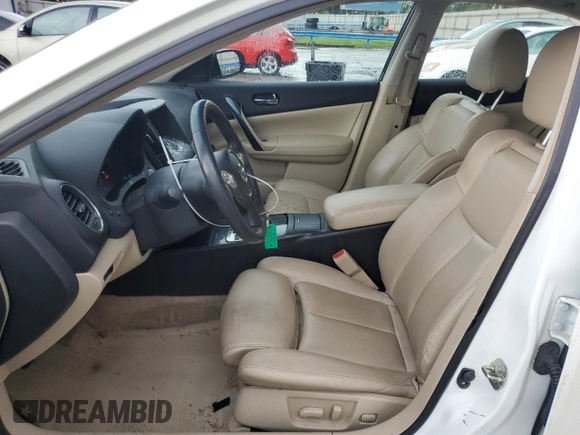 2014 Nissan Maxima SV with VIN 1N4AA5APXEC450308, listed as a Copart auction lot 61149775 with 135,968 mi miles and Salvage title. Bid and sale history available at DreamBid. Image 7.