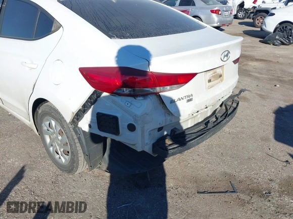 2017 Hyundai Elantra SE with VIN 5NPD74LF3HH184868, listed as a IAAI auction lot 40910611 with 155,810 mi miles and . Bid and sale history available at DreamBid. Image 6.