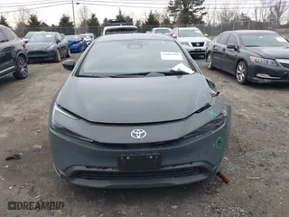 2023 Toyota Prius LE with VIN JTDACAAUXP3000714, listed as a IAAI auction lot 41486696 with 39,634 mi miles. Bid and sale history available at carsss.com. Image 12.